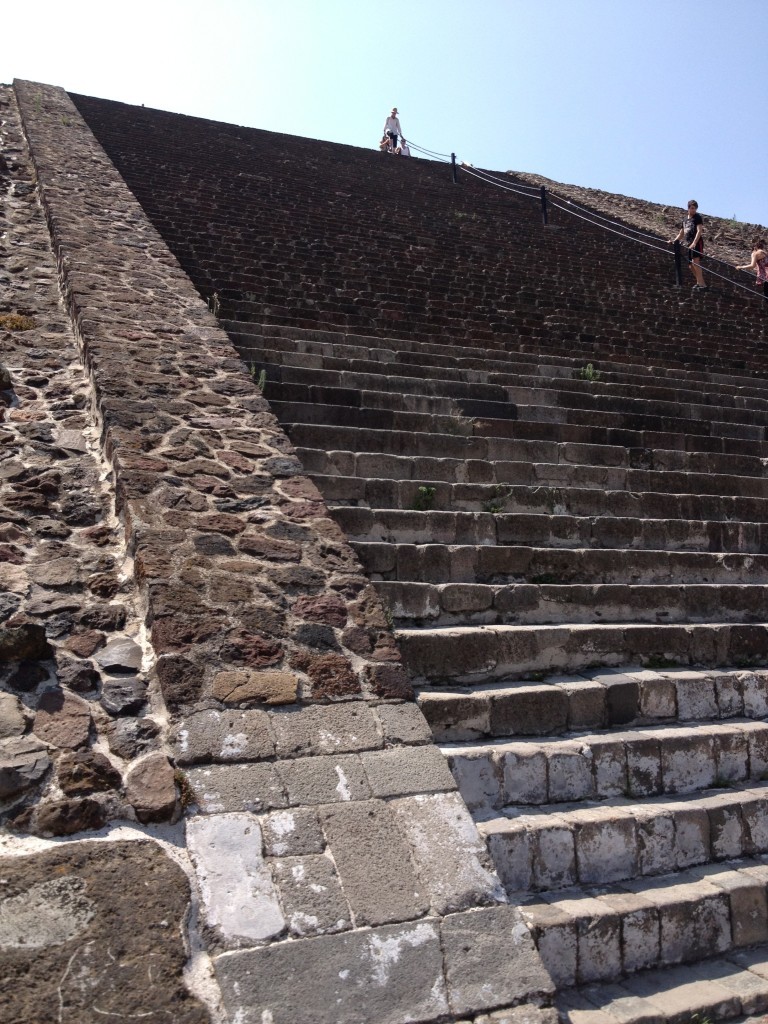 Мексика Теотиуакан - Пирамида Солнца